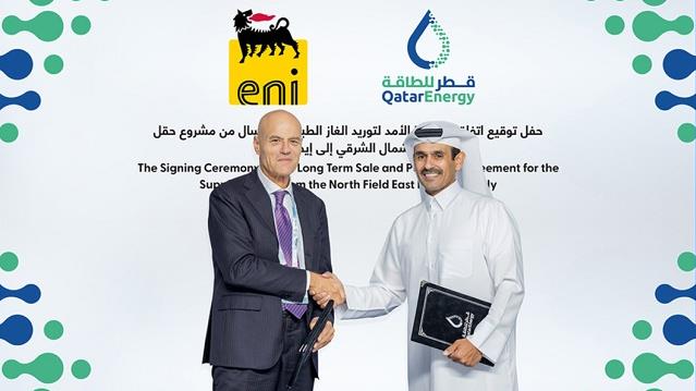 MEED | QatarEnergy signs LNG supply deal with Eni