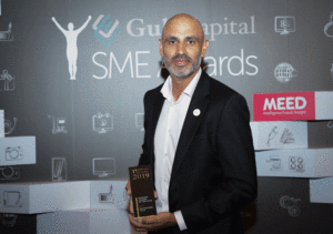 Business-Leader-of-the-Year-Kain-Clark-Darby-Managing-Director-Parisima-Gulf Capital SME Awards